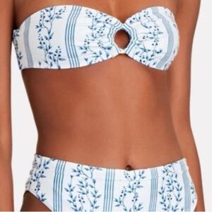 Agua Bendita Oregano Bandeau Bikini Top